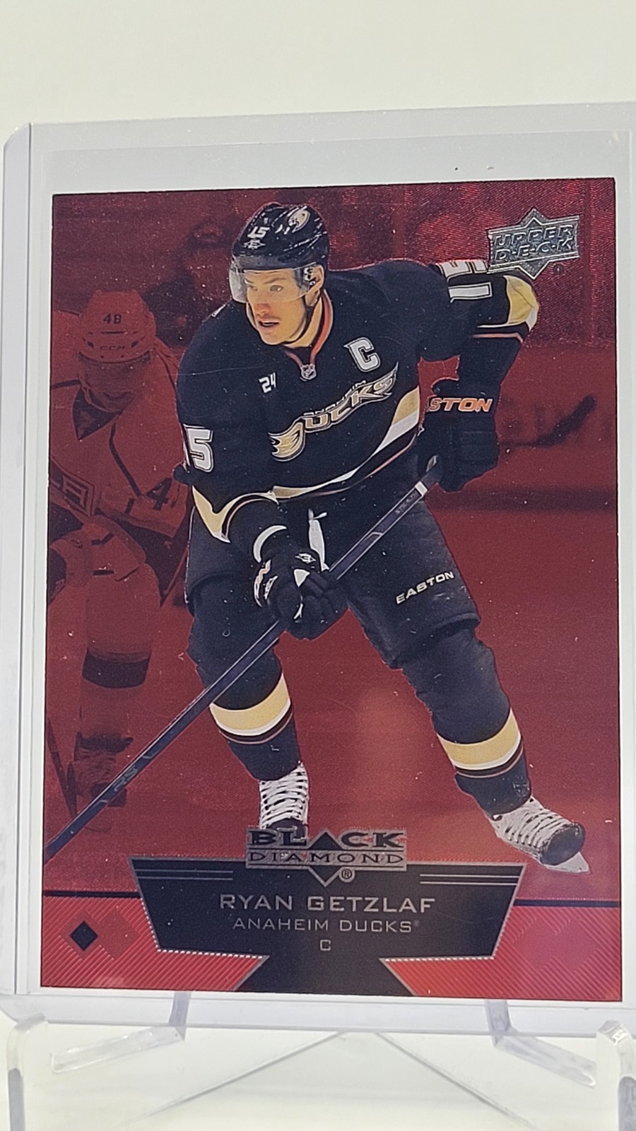 2012-13 Upper Deck Black Diamond - Single Diamond Ryan Getzlaf #99 Ruby /100