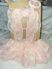 Elly Emmy Angel Tutu Set Outfit 3-pc. Set / Baby's First Photo Newborn 0-12M