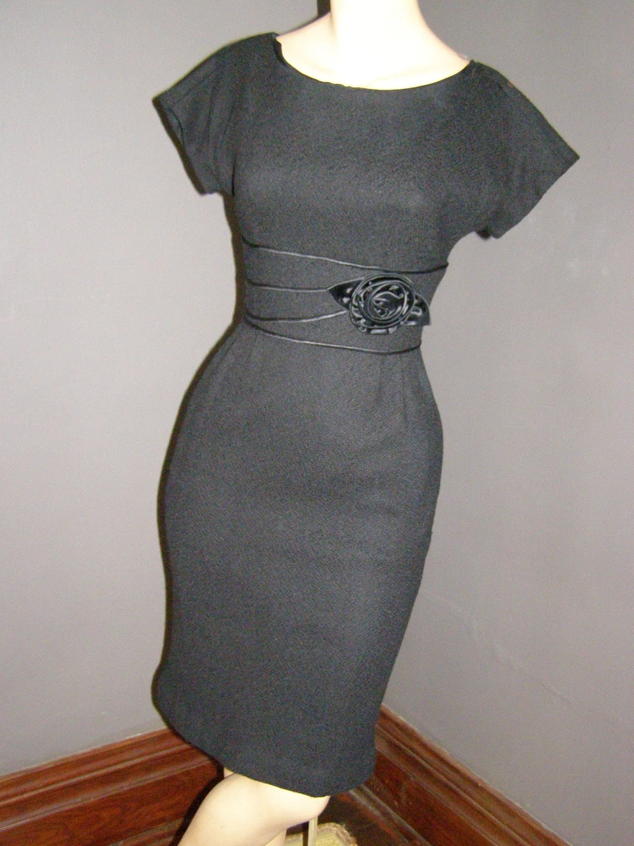 ebay little black dress Lovella Mini Dress in Black , Bodycon , Crew Neck main image 0