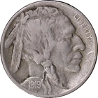 1919-D 5c Buffalo Nickel ~ VF Details