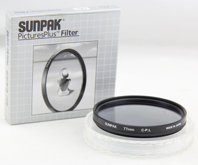 Sunpak 77mm CPL Filter Cirkular Pol 77 mm in OVP # 13164