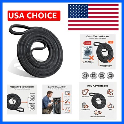 Dryer Belt for Whirlpool/Amana/Kenmore/Maytag, Ultra Durable Replacement for ...