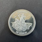 Johnson Matthey Freedom Of Speech 1 Troy Oz .999 Fine Silver Round Coin  vintage