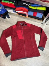 Norrona Trollveggen Thermal Pro Jacket Women  s Size M Medium Red Outdoor Hiking