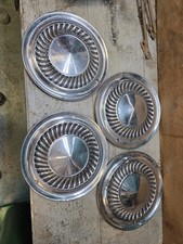 1959-1960 Ford Thunderbird Galaxie Fairlane Hubcaps Oem Set Of 14 Wheel Covers