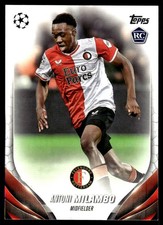 Antoni Milambo 2023-24 Topps UEFA Club Competitions #140 Feyenoord Soccer READ
