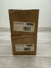 Set of 20 Twenty Amerock  10BX53010FB 3" Center to Center Cup Pulls Flat Black