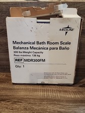 Medline Mechanical Floor Scale Weight Capacity 300lb Open Box - Wrapped