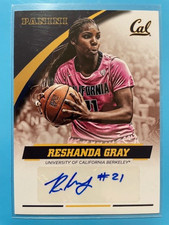Reshanda Gray – 2015 Panini Cal Team Collection #RG-CAL autograph (WNBA)