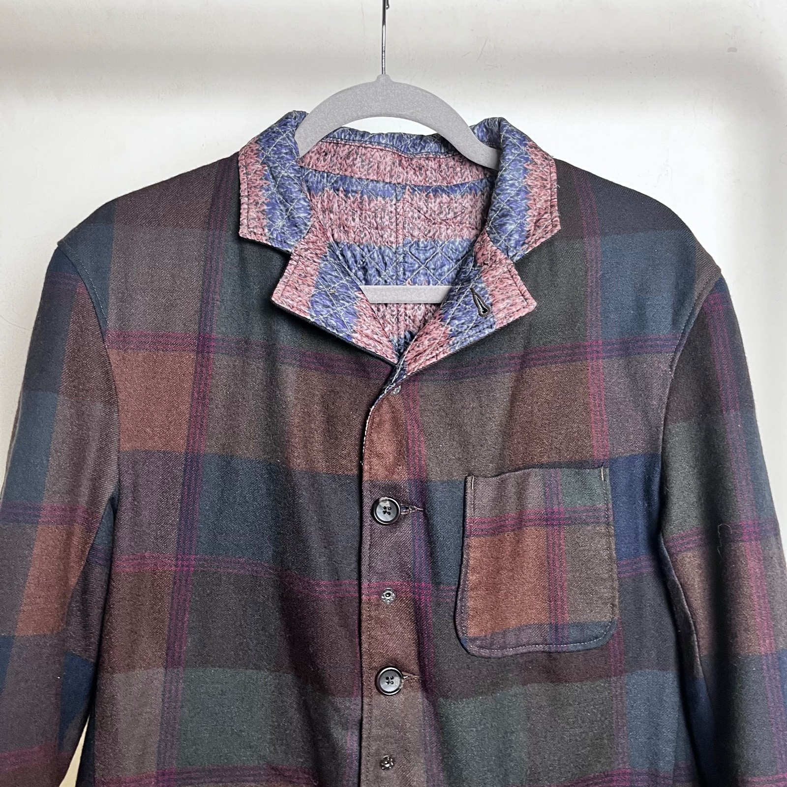 Engineered Garments Wool Reversible Jacket Sz M P… - image 5