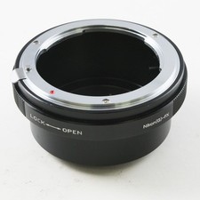 Nikon F mount G AF lens to Fujifilm X mount FX adapter X-Pro3 T100 T2 Pro1 M1 E3