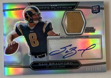 Sam Bradford Football Cards and Autographed Memorabilia Guide 16