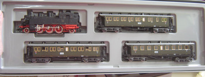 Märklin HO 2665 Personenzug der DRG m. Dampflok BR75 m. Digital ''Gebraucht''(188)