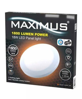 LED Deckenleuchte 18 W, 1800 Lumen
