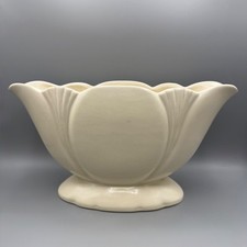 Vintage Dartmouth Pottery Mantle Vase Art Deco Style Large 35cm x 19cm