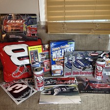 Vintage Lot of 12 Memorabilia of Dale Earnhardt Sr & Dale Earnhardt Jr. MC1