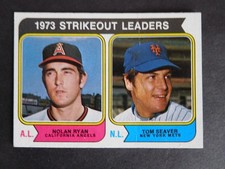 RYAN/ANGELS/SEAVER METS & HOF 1973 TOPPS 