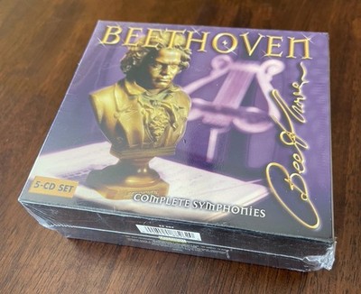 Vintage New Sealed Beethoven Complete Symphonies 5 CD Set 2001