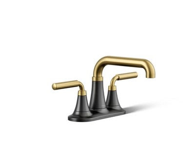 Kohler Tone 27414-4-BMB Centerset bathroom sink faucet, 1.2 gpm - Slight Wear