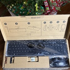 New HP 710 Wireless Keyboard, Mouse, Dongle Combo Pack - Black US Qwerty Layout