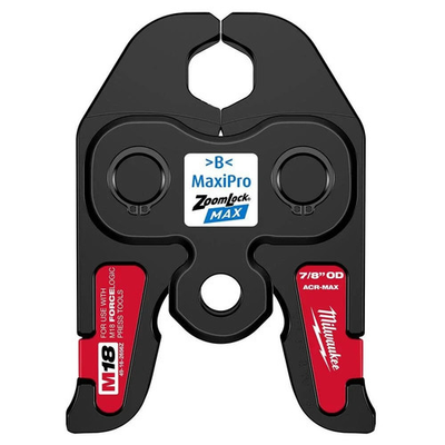 #ad Milwaukee 7 8 Inch Zoomlock Max Press Jaw For M18 Force Logic Press Tools $299.95