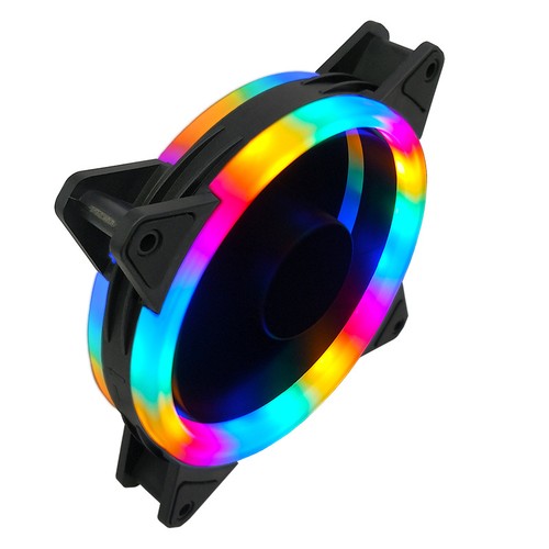 Computer Case Fan 120mm 4 Pin 3 Pin RGB LED CPU PC Air Cooling Light Game Fans - Afbeelding 15 van 18