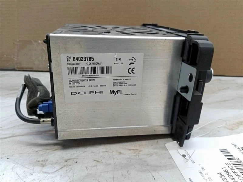 2015 - 2017 GMC Acadia навигационное радио компакт-диск Mp3 плеер 84023785 - Изображение 4 из 4