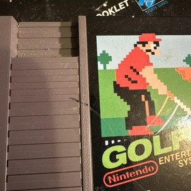 Golf (Nintendo NES) Game Cartridge Tested