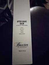 Baxter of California After Shave Balm for Men Alcohol Free Soothing 4 Floz NIB