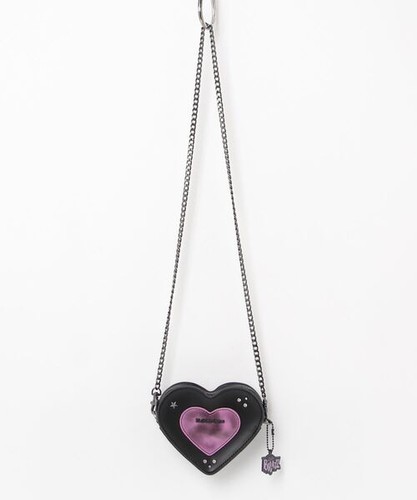 Dr. Martens BRATZ Micro Heart Bag BLACK BRATZ PURPLE 42384001 New FS from JAPAN - Picture 10 of 15