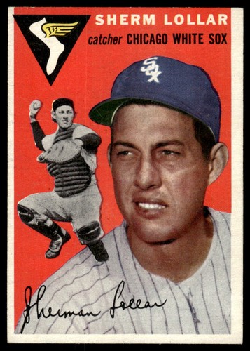 1954 Topps #39 Sherm Lollar Chicago White Sox NR-MINT SHARP! SET BREAK!