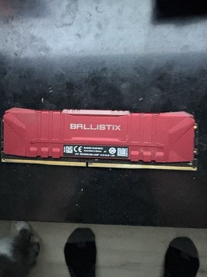 crucial ballistix  1x 8gb ddr4-3600