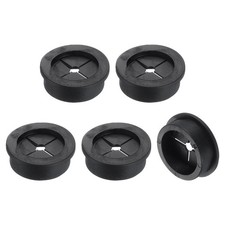 5Pcs Cable Cord Grommet 1 3/8" Inch Desk Grommet Flexible Rubber Grommets