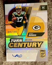 ROMEO DOUBS Patriots/Packers 2022 Donruss Elite “Turn Of The Century” Auto/RC