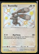 Bunnelby Shiny Holo Rare Shining Fates: Shiny Vault SV097/SV122 NM