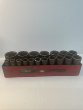 Mac Tools Deep Socket 18 Pc Set W/Caddy - Sta...