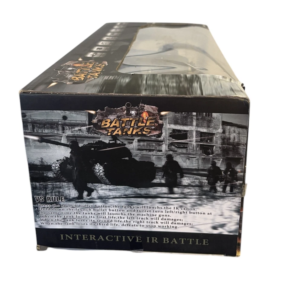 Tanques de batalla ZEGAN RC INTERACTIVOS IR BATTLE 1:28 Tiger Tank Foto 3 de 4