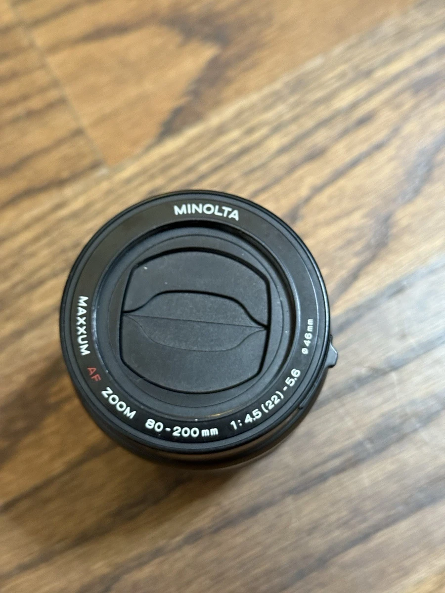 Minolta f/4.5 Camera Lenses 80-200mm Focal for sale | eBay
