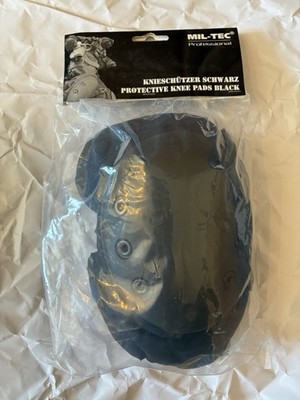 MIL Tec Knieschützer Schwarz Neu Verpackt