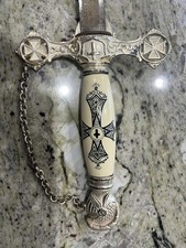 Vintage Knights Templar Ceremonial Sword by Cincinnati Regalia Co !!