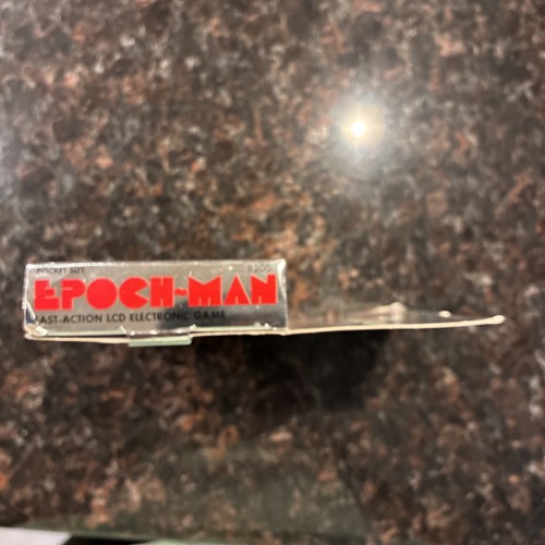 Epoch-man LCD Electronic Game Vintage Working Pocket Size #8200 & Box CIB - Picture 14 of 22