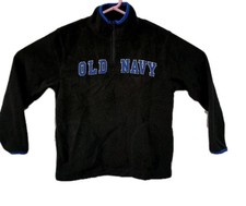 Kids Old Navy Size Small 5 Pullover Fleece Sweatshirt 1/4 Zip