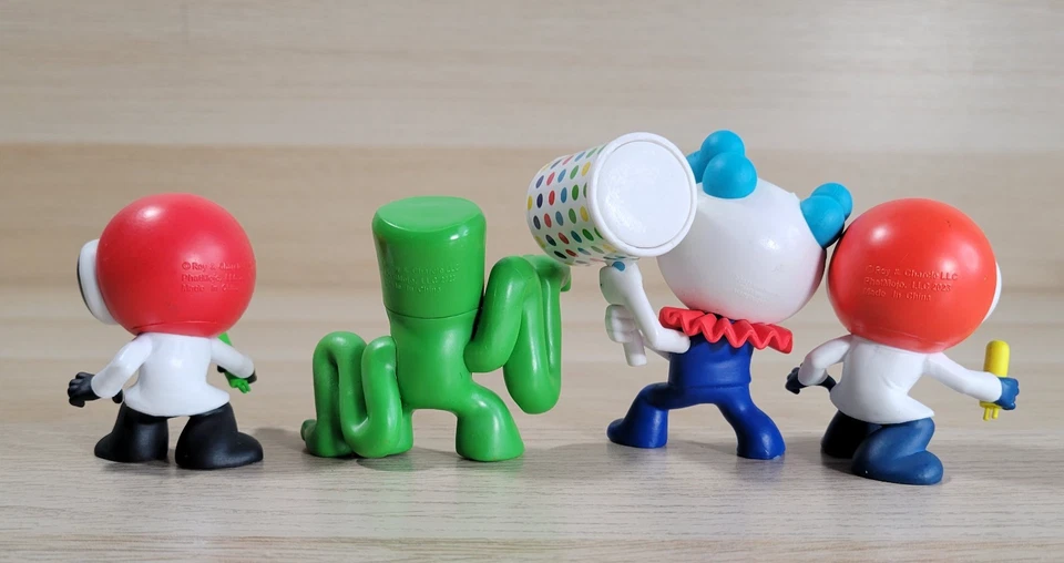 Lote de 4 Mini Figuras Amigos Arco Iris Bolsa Misteriosa Roblox PVC Juguetes Coleccionables Foto 4 de 4