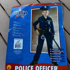 Child Police Officer Costume size 8-10