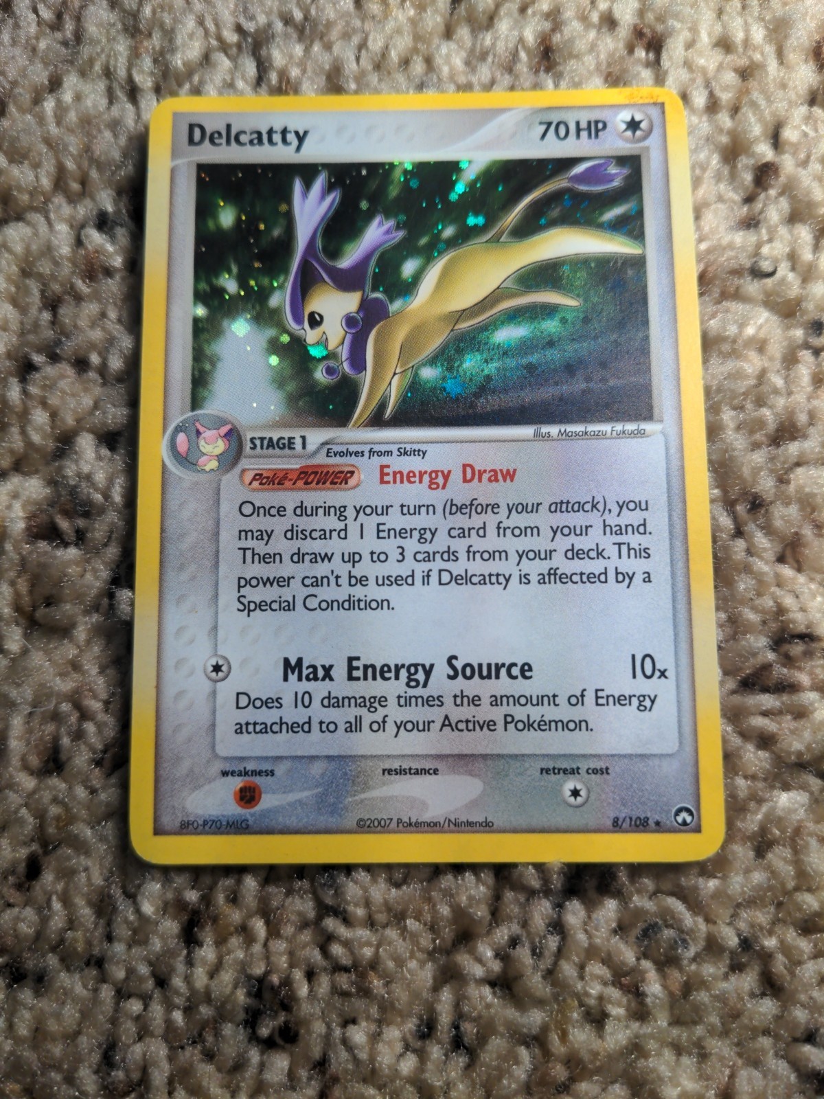 Delcatty 8/108 Power Keepers Holo