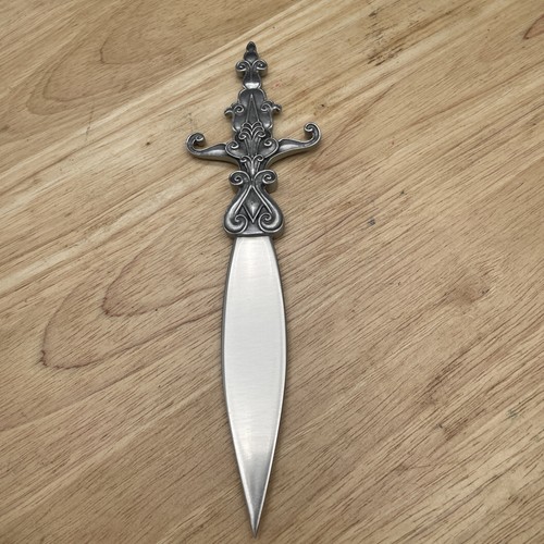 Celtic Style Pewter Letter Opener - MMA 1990 - Foto 4 di 7