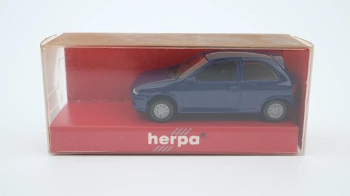 Herpa H0 021395 Opel Corsa GSi azul oscuro | Condition: Gebraucht
