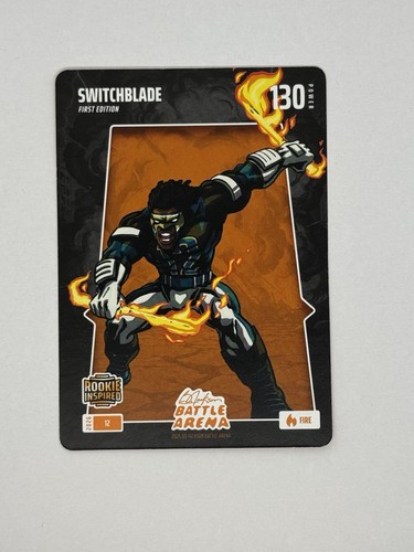2026 Bo Jackson Battle Arena #12 SWITCHBLADE `Travis Hunter` / Fire