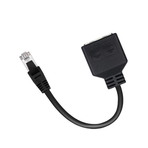 Répartiteur de câble Ethernet RJ45, 1 à 2 adaptateurs répartiteur de J0Q9 - Afbeelding 6 van 9