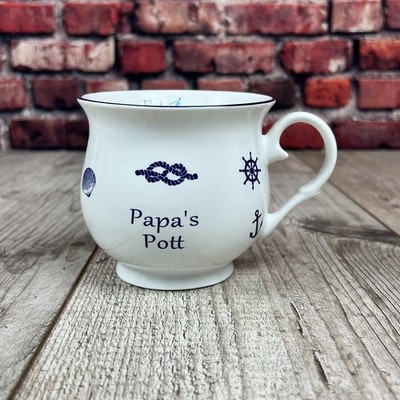 Kugelbecher PAPA'S POTT Ebbe und Flut Kaffeebecher maritim
